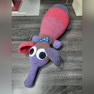 Handmade Crochet Silly Monster Pet Plush Toy Amigurumi